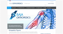 Desktop Screenshot of orthopedicstijuana.com